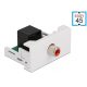 Delock RCA -> RJ45 F/F Easy 45 modul fehér-piros