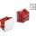 Delock Easy 45 egyes kapcsoló kétpóluső egyirányú 45 x 45 mm, fehér