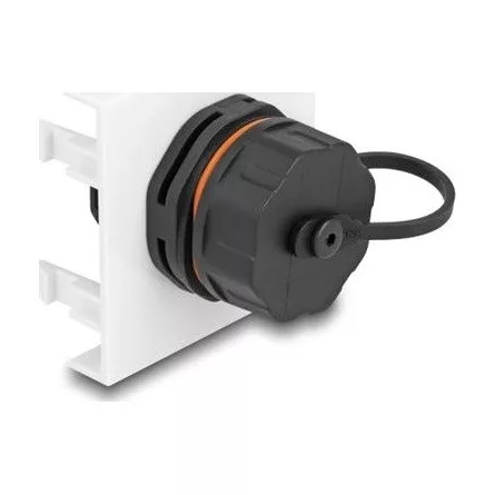 Delock Easy 45 Modul Network RJ45 Cat.6A, 45 x 45 mm
