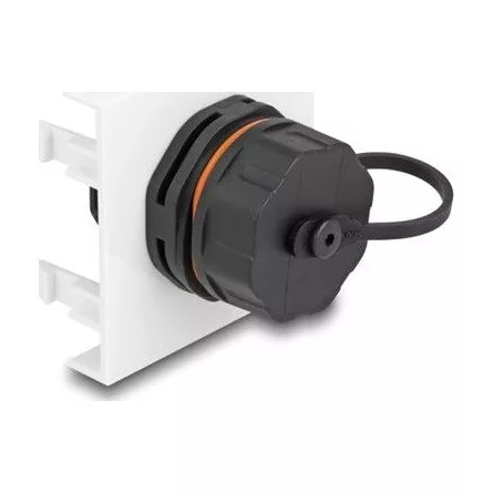 Delock Easy 45 Modul Network RJ45 Cat.6A, 45 x 45 mm