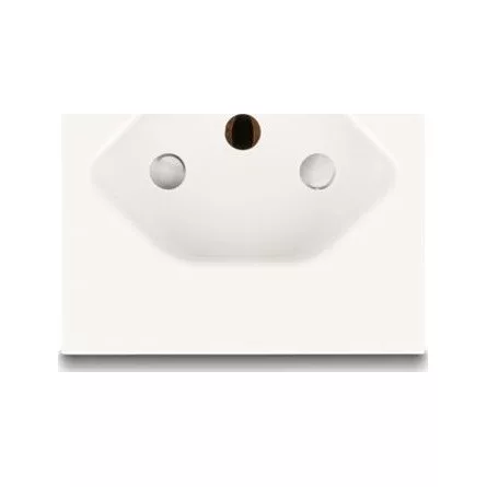 Delock 45 x 45 mm méretű, Easy 45 földelt hálózati csatlakozóaljzat T13 Svájc