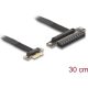 Delock Riser kártya PCI Express 3.0 x1 x1 apa x8-as bővítőhelyre, 30 cm-es kábellel