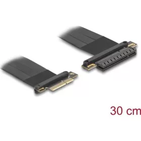   Delock Riser kártya PCI Express 3.0 x4 x4-es apa x8-as bővítőhelyre, 30 cm-es kábellel