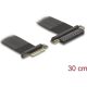 Delock Riser kártya PCI Express 3.0 x4 x4-es apa x8-as bővítőhelyre, 30 cm-es kábellel