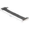 Delock Riser kártya PCI Express 3.0 x4 apa U.2 SFF-8639 SSD slot, kábel 30 cm