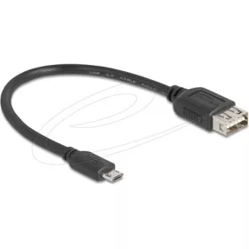   Delock USB 2.0 kábel EASY USB Type Micro apa - EASY USB Type-A anya 0,2 m