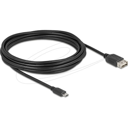 Delock USB 2.0 kábel EASY USB Type Micro apa - EASY USB Type-A anya 5 m