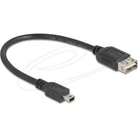  Delock USB 2.0 kábel USB Type Mini-B apa - EASY USB Type-A anya 0,2 m