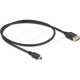 Delock USB 2.0 kábel USB Type Mini-B apa - EASY USB Type-A anya 0,5 m