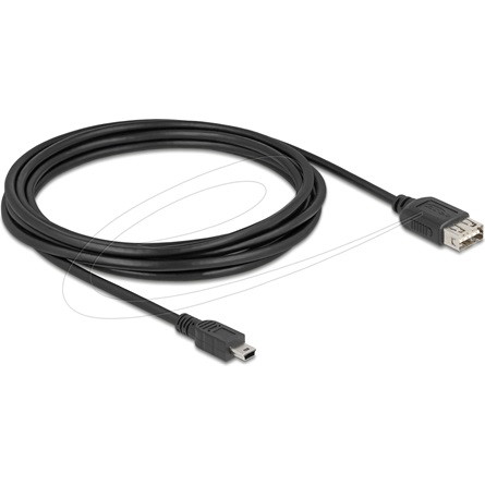 Delock USB 2.0 kábel USB Type Mini-B apa - EASY USB Type-A anya 3 m