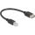 Delock USB 2.0 kábel USB Type-B apa - EASY USB Type-A anya 0,2 m