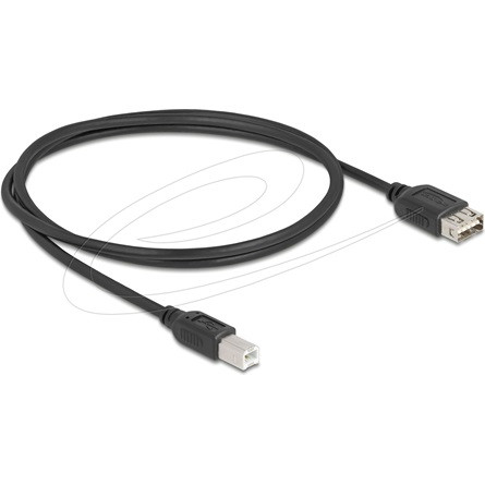 Delock USB 2.0 kábel USB Type-B apa - EASY USB Type-A anya 1 m