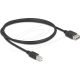 Delock USB 2.0 kábel USB Type-B apa - EASY USB Type-A anya 1 m