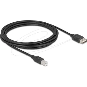   Delock USB 2.0 kábel USB Type-B apa - EASY USB Type-A anya 3 m