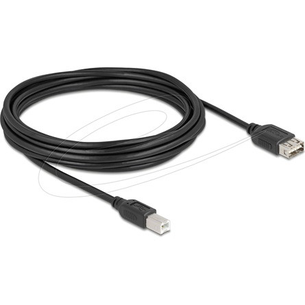 Delock USB 2.0 kábel USB Type-B apa - EASY USB Type-A anya 5 m