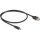 Delock USB 2.0 kábel USB Type-C  apa   EASY USB Type-A anya, 0,5 m