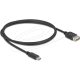 Delock USB 2.0 kábel USB Type-C  apa - EASY USB Type-A anya 1 m