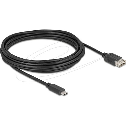 Delock USB 2.0 kábel USB Type-C  apa   EASY USB Type-A anya, 5 m