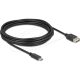 Delock USB 2.0 kábel USB Type-C  apa   EASY USB Type-A anya, 5 m