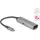 Delock USB Type-C  hálózati adapter 5 Gigabit LAN 1 x RJ45 tápszolgáltatóval PD 3.1 140 watt