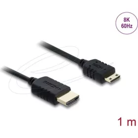   Delock Koaxiális High Speed HDMI kábel HDMI dugó - Mini HDMI dugó 8K 60 Hz 1 m