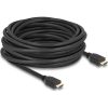 Delock HDMI 2.1 -> HDMI 2.1 M/M video kábel 10m fekete