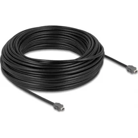   Delock Industrial® (A-coded) CAT7 S/STP -> Industrial® (A-coded) CAT7 S/STP M/M adatkábel 30m fekete