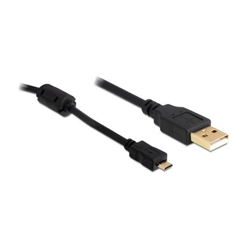 Delock Kábel - 82299 (USB-A 2.0 -> USB Micro-B, apa/apa, 1m)