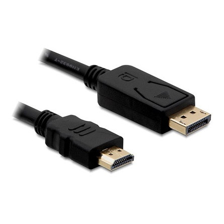 Delock KAB Delock 82435 Displayport apa > HDMI apa kábel - 3m