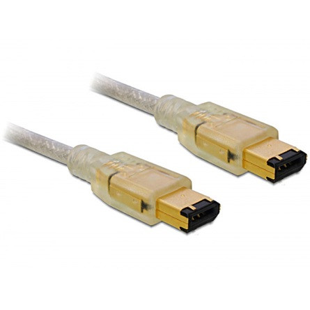 Delock KAB Delock 82574 FireWire összekötő kábel 6/6 tűs - 2 m