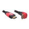 Delock KAB Delock 82686 A-A apa/apa High Speed HDMI hajlított kábel Ethernettel - 2m