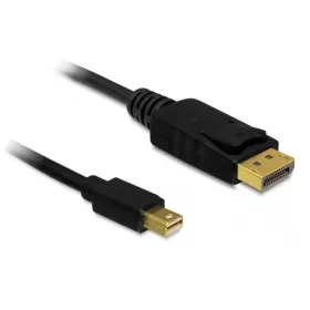   Delock Kábel - 82698 (Mini Displayport -> Displayport, apa/apa, 1m)