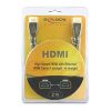 Delock KAB Delock 82737 A-A egyenes/egyenes High Speed HDMI kábel Ethernettel - 2m