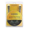 Delock KAB Delock 82738 A-A egyenes/egyenes High Speed HDMI kábel Ethernettel - 3m