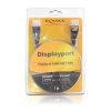 Delock KAB Delock Displayport apa - apa kábel -  1m