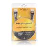 Delock KAB Delock 82771 apa > apa Displayport kábel - 2m