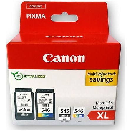 Canon PG-545XL (15mL) / CL-546 (9mL) Multipack tintapatron 4-color