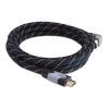 Delock KAB Delock 82993 HDMI-A apa > HDMI-A apa elforgatott High Speed HDMI kábel Ethernettel - 1m