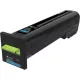 Lexmark TONER CARTRIDGE COOP. CYAN 22K PGS F. CX825/CX860