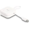 Delock USB Type-C  töltő felület Apple órákhoz fehér, mágneses