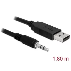   Delock Átalakító - 83115 (USB2.0 -> Soros-TTL 3.5mm sztereo jack konverter, 5V, 1,8m)