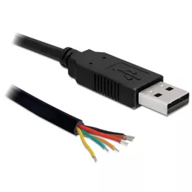   Delock ADA Delock 83117 USB 2.0 apa > soros-TTL konverter 6 nyílt kábel - 1,8m (3.3V)