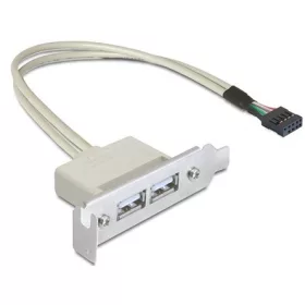   Delock ADA Delock 83119 USB 2.0 2 port Low Profile slot konzol