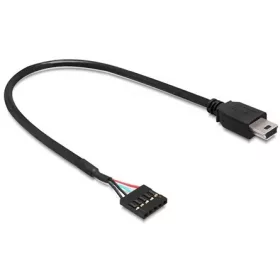   Delock ADA Delock 83170 USB 2.0 pin fejes anya > USB mini apa kábel - 30 cm