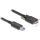 Delock USB-B 3.1 micro -> USB-A 3.2 Gen 1 M/M adatkábel 7.5m fekete AOC