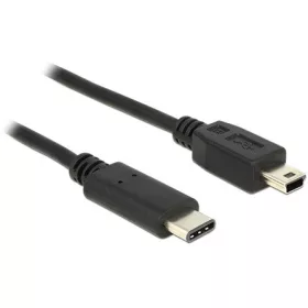   Delock ADA Delock 83335 USB C 2.0 dugó > USB 2.0 Mini>B dugó fekete - 0,5 m