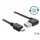 Delock Easy-USB A -> USB-B 2.0 mini 5pin M/M adatkábel 2m fekete 90°/egyenes