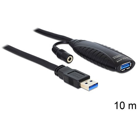 Delock KAB Delock 83415 USB 3.0 aktív hosszabbító kábel - 10m