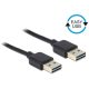 Delock KAB Delock 83460 EASY - USB 2.0 - A apa/apa kábel - 1m