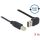 Delock Easy-USB A -> USB-B 2.0 M/M adatkábel 3m fekete 90°/egyenes